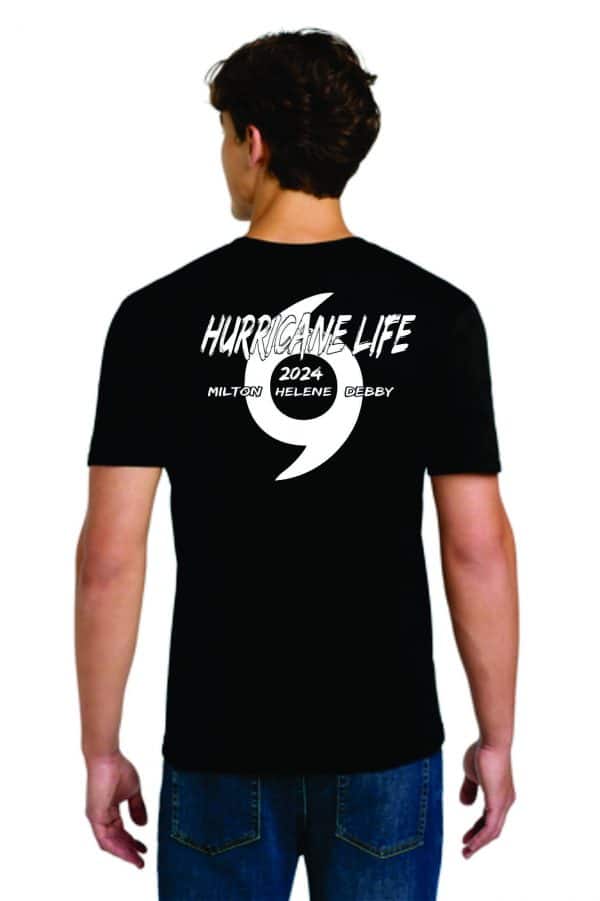 Hurricane Life Florida Black back