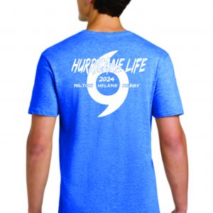 Hurricane Life Florida Blue back