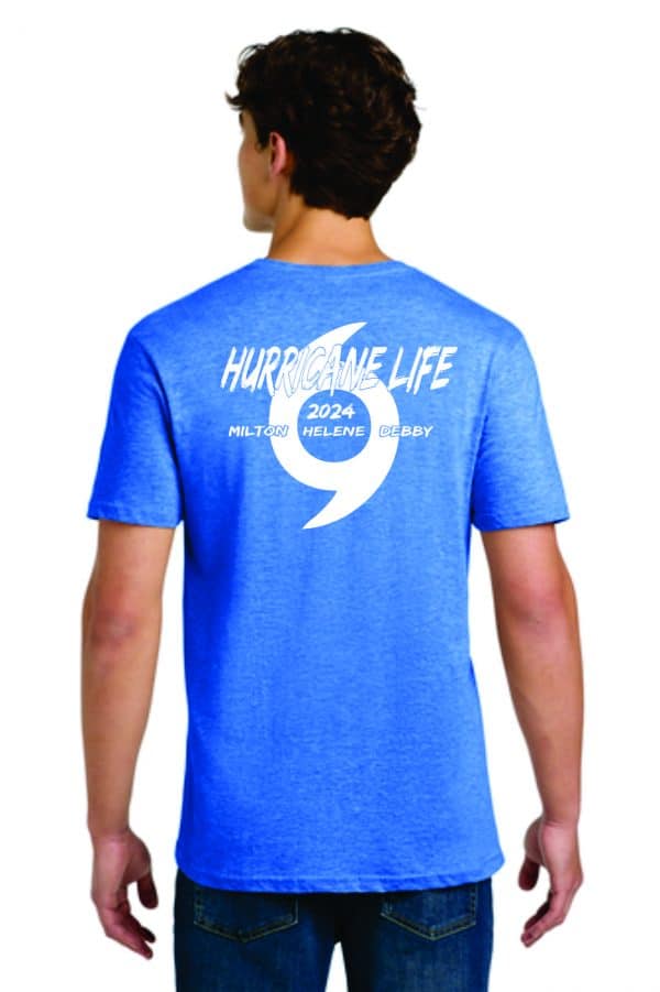 Hurricane Life Florida Blue back